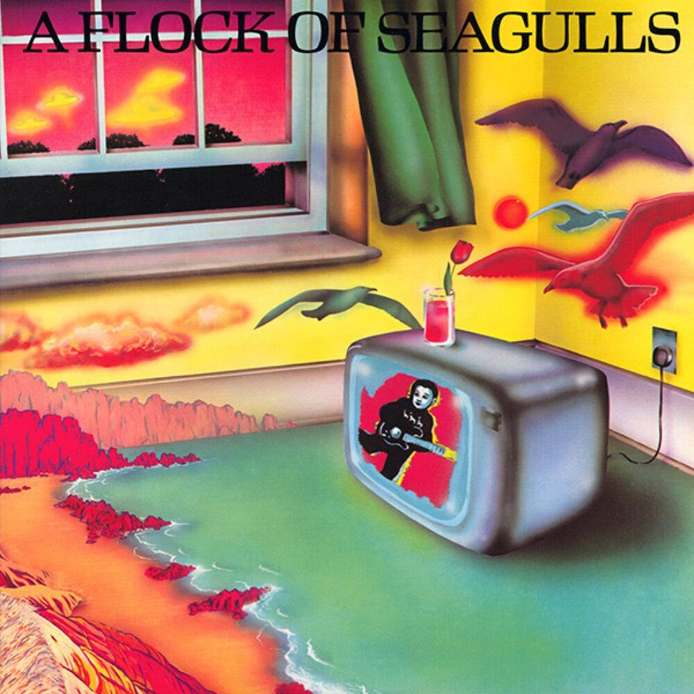 A Flock Of Seagulls - A Flock Of Seagulls LP Record (1982) Vintage